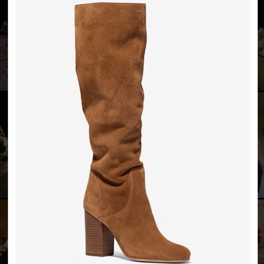 MICHAEL KORS
Leigh Suede Heeled Boots